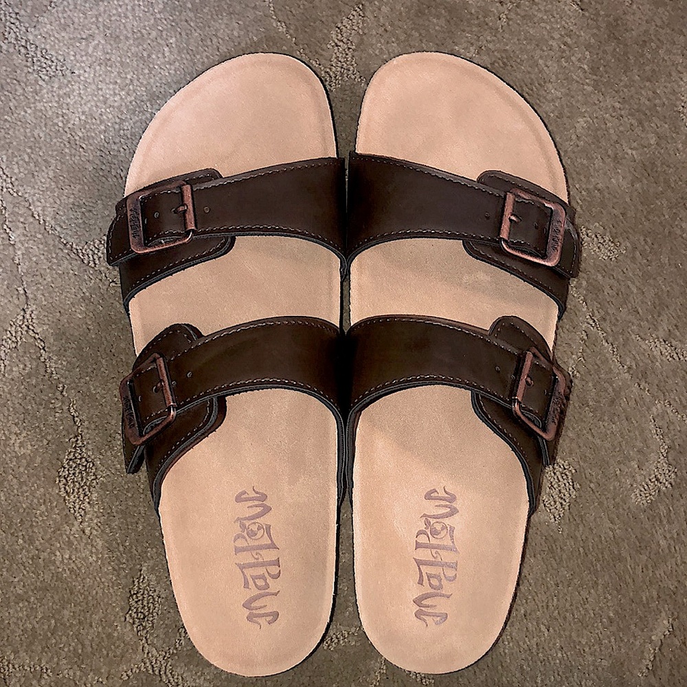 unworn, mad love, sandals